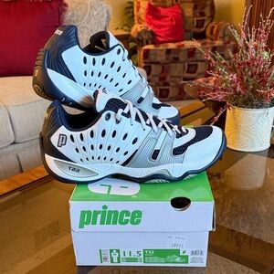 Men’s Prince T22 Tennis Casual Sneaker (8P984-853) Navy/White/Silver Size US11.5
